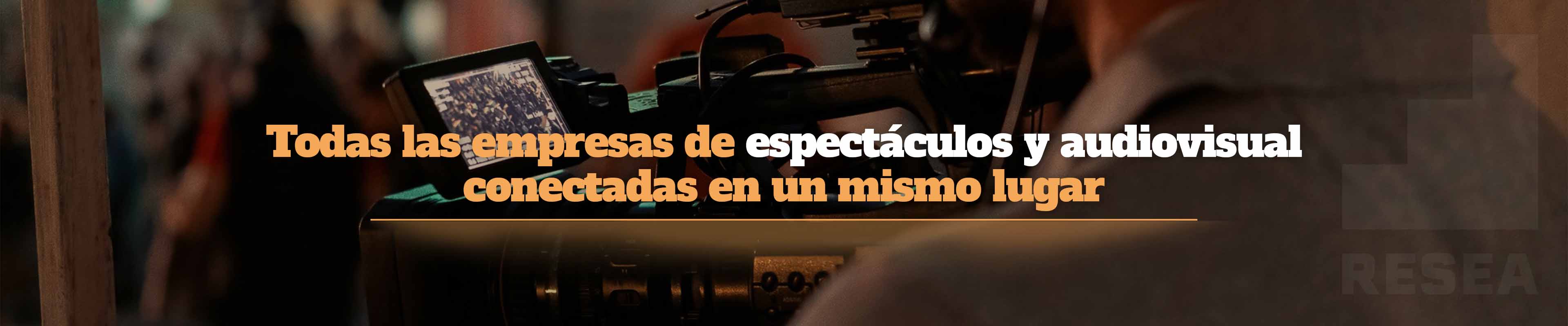 Todas las empresas de espectáculos y audiovisual conectadas en un mismo lugar